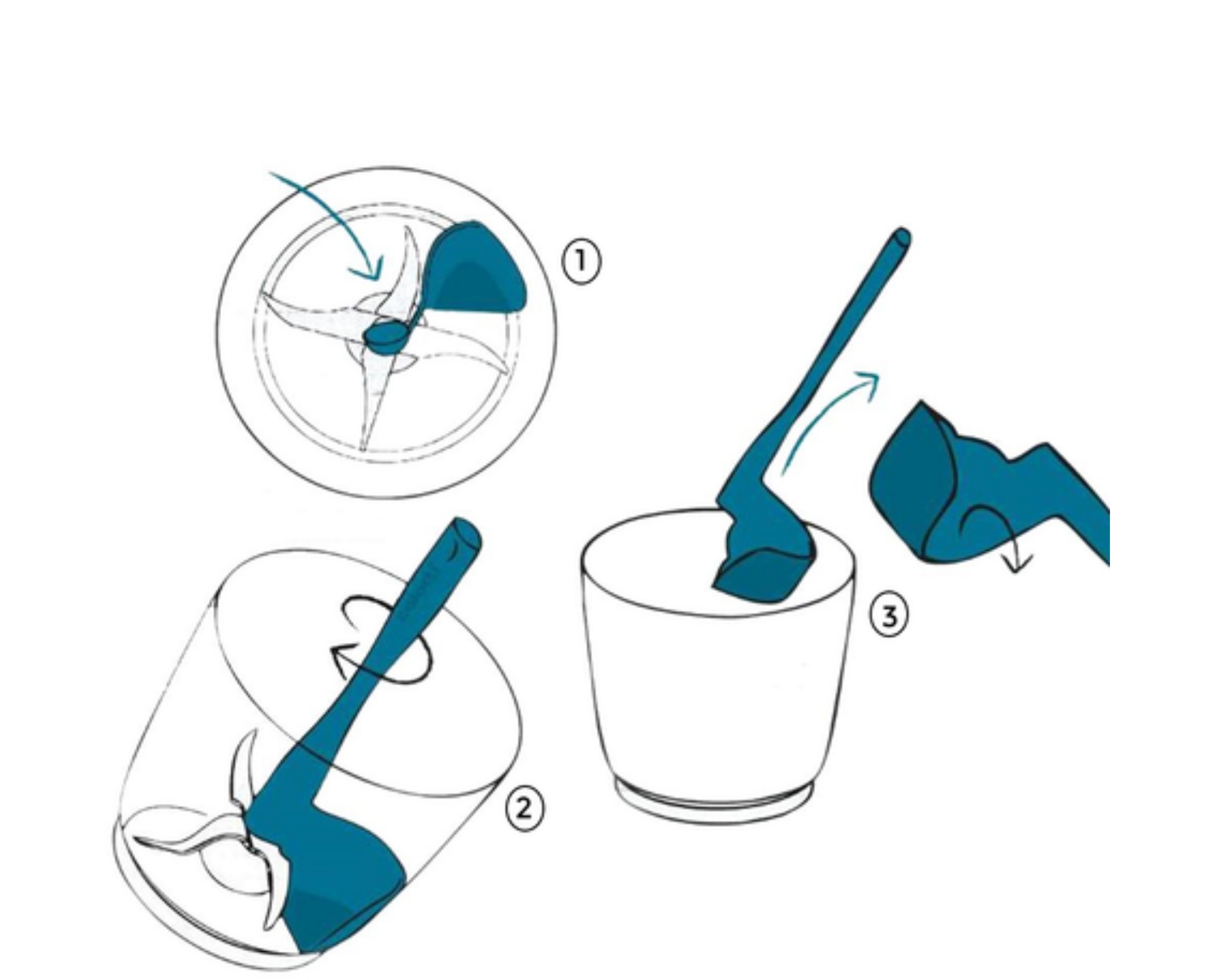 Spatix - Spatula for Thermomix (+ 1 FREE)