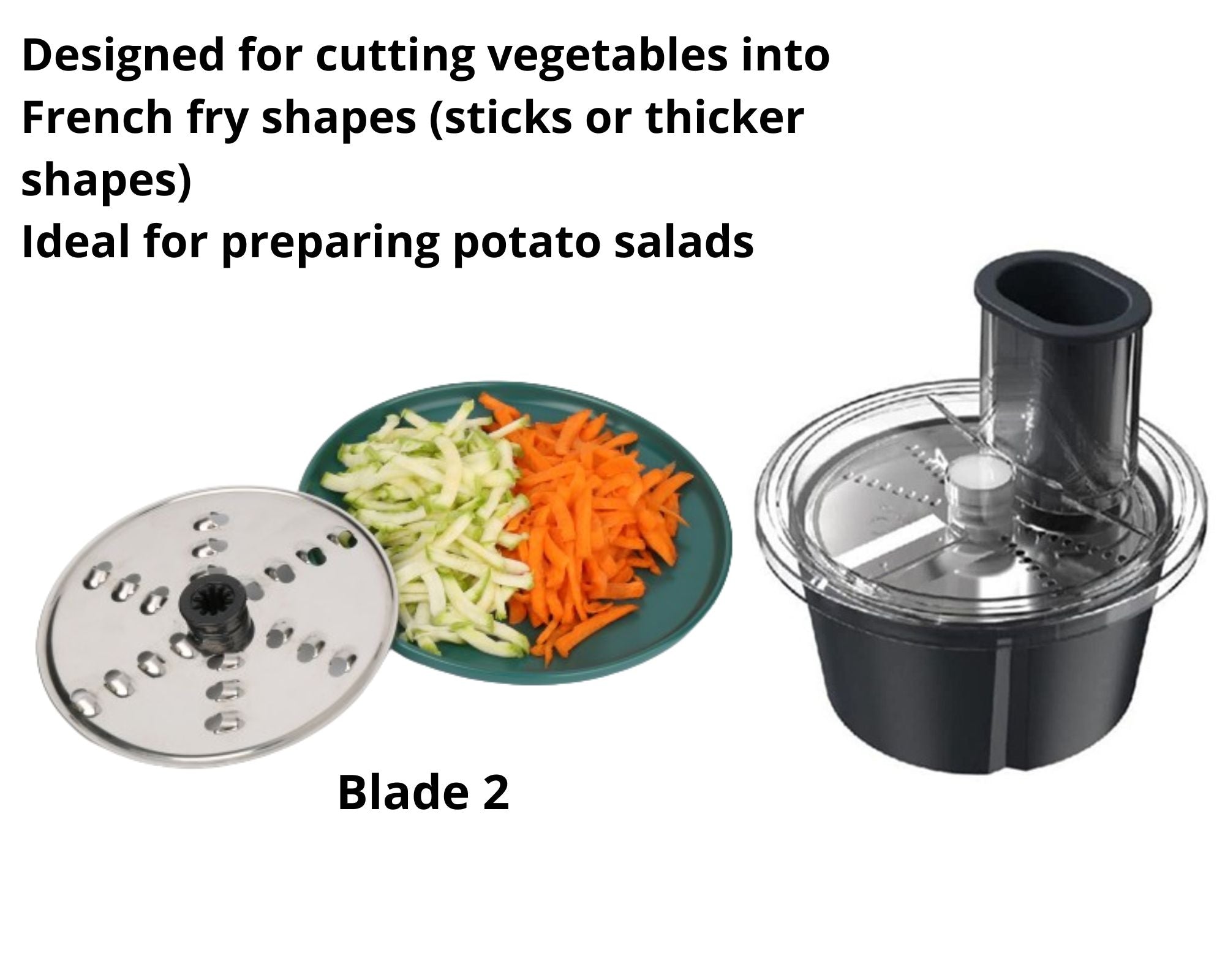 Coupix - Vegetable Cutter for Thermomix - Blade 2