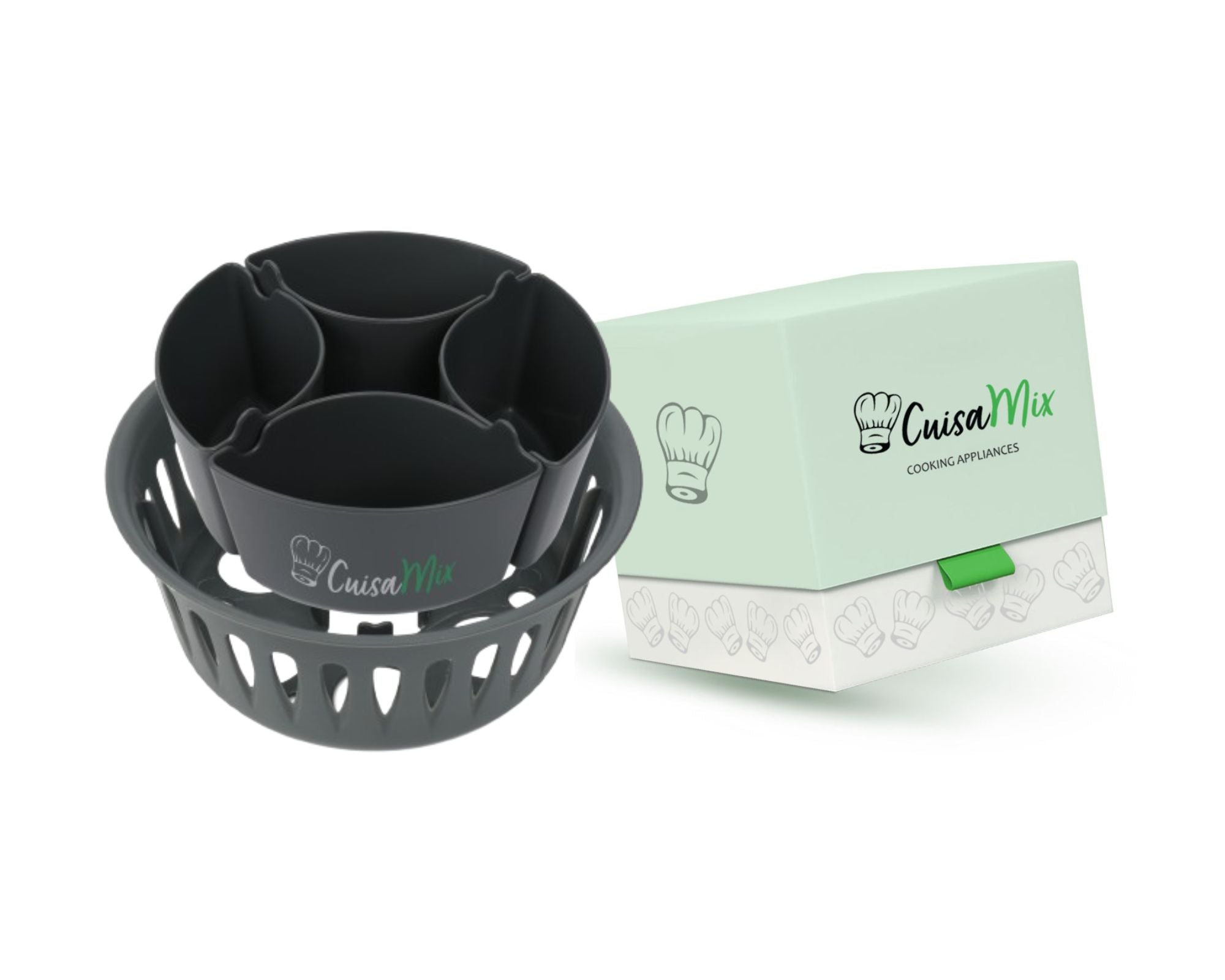 Cuirasix - 2-in-1 Egg Cooker for Thermomix (+1 FREE)