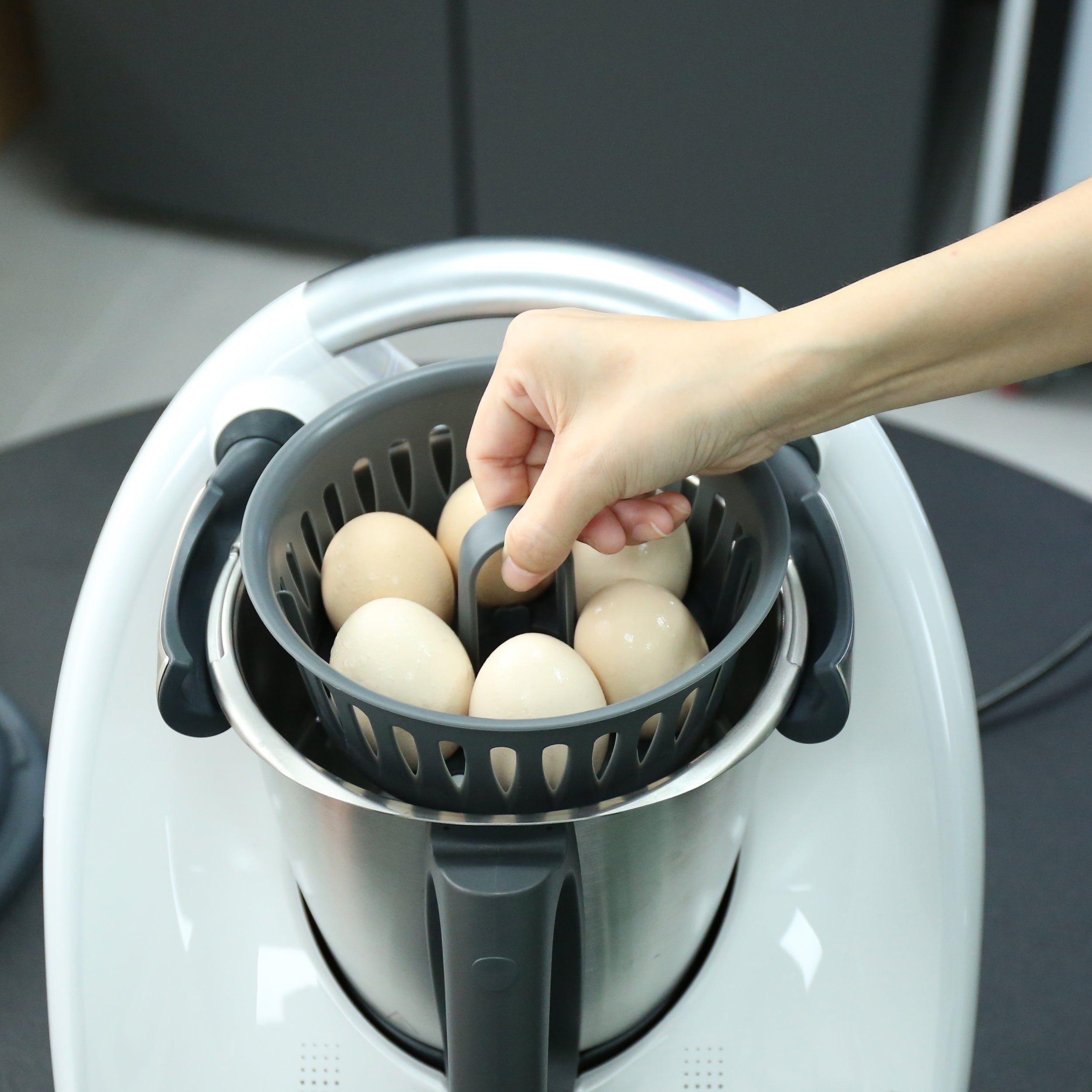 Cuirasix - 2-in-1 Egg Cooker for Thermomix (+1 FREE)