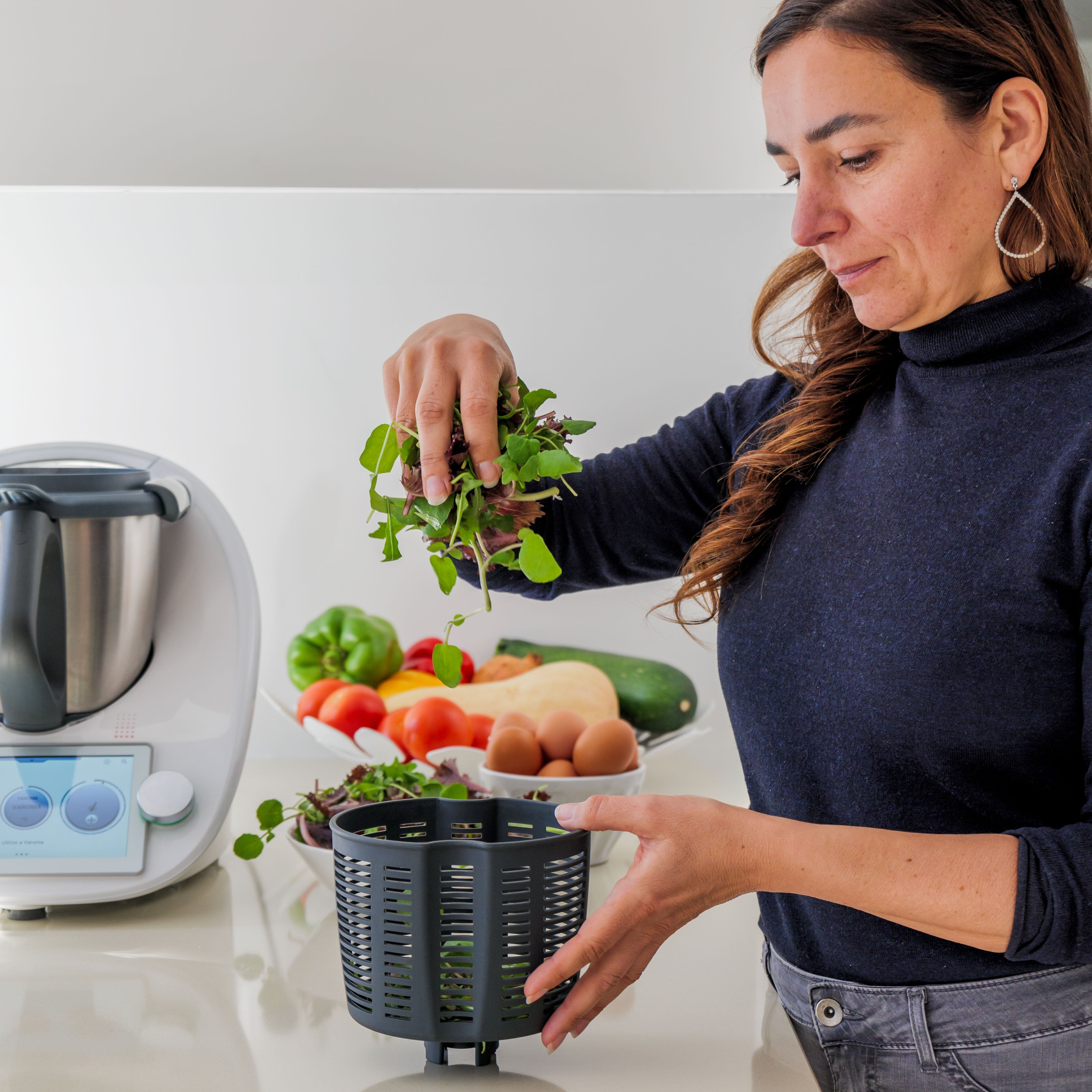 Essorix - Salad Spinner for Thermomix (+ 1 FREE Accessory)